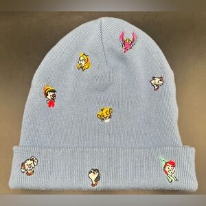 Disney - Parks Embroidered Beanie with Disney Characters - Blue